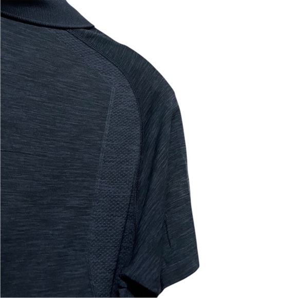 Lululemon vent tech polo shirt men’s size M blue train office travel - Picture 10 of 16